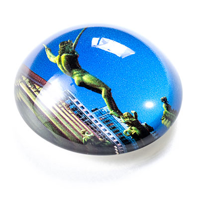 Glass Magnet Orpheus Statue1