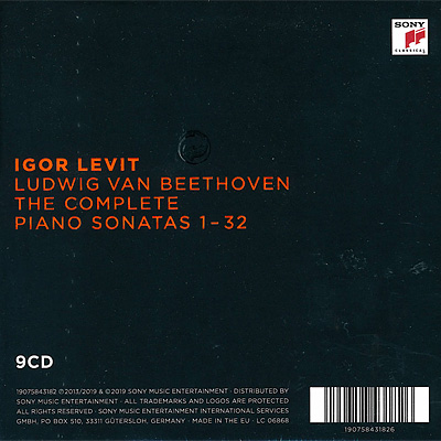 Igor Levit – Beethoven: Complete Piano Sonatas 1-322